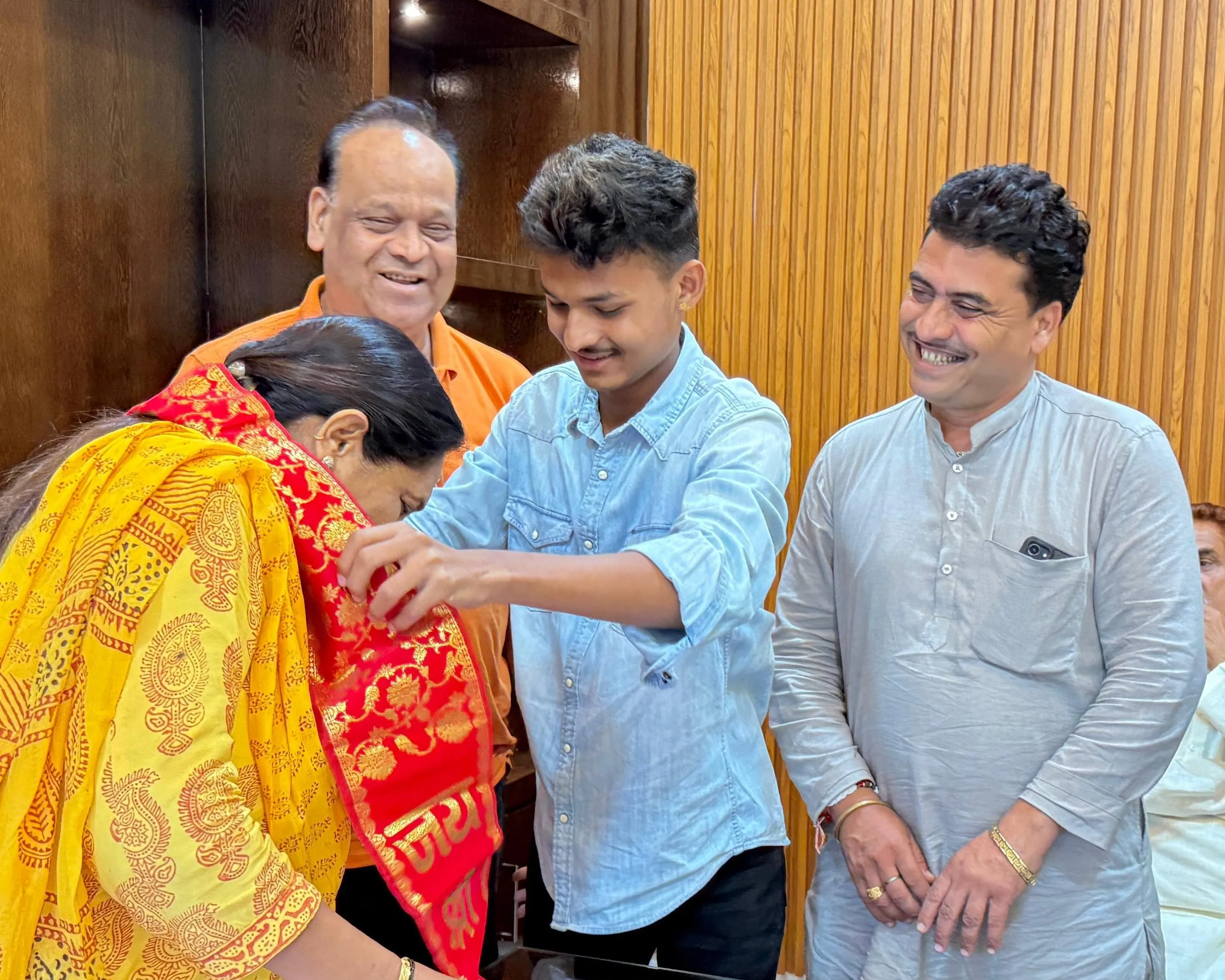 Temple Visit Rajeev Jain