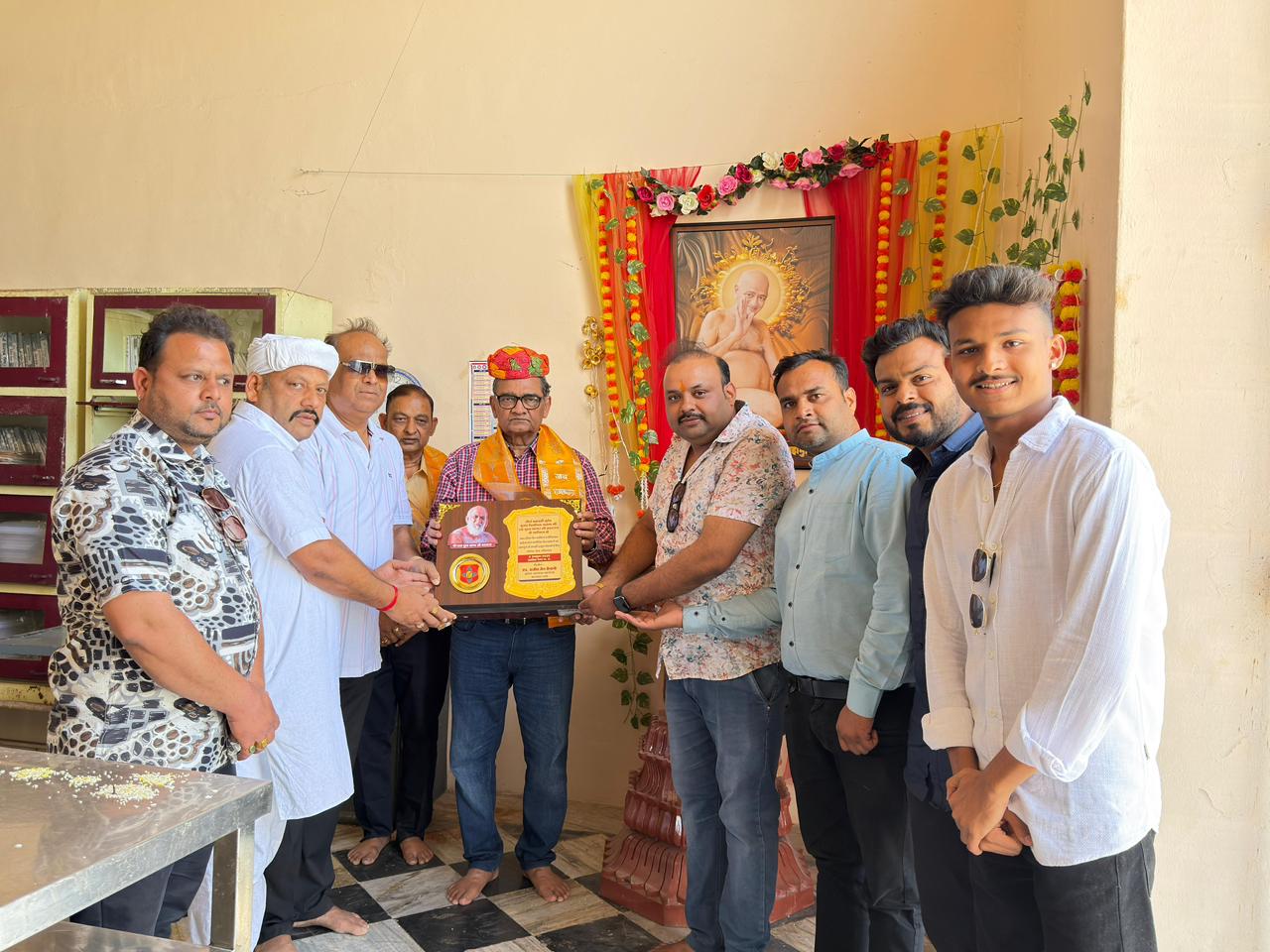 Rajeev Jain with Shivraj Singh Chauhan