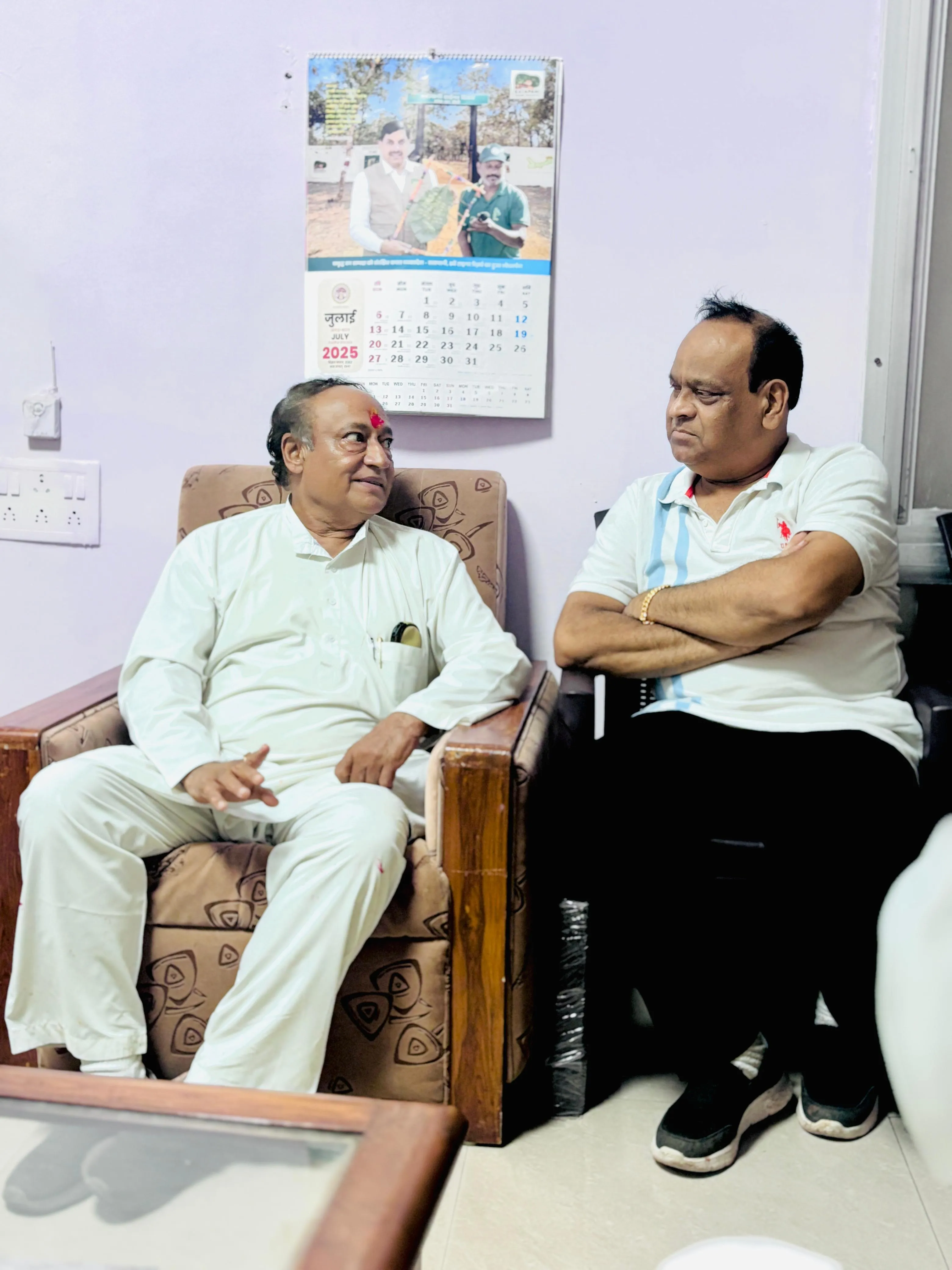 Rajeev Jain with Laxman Singh